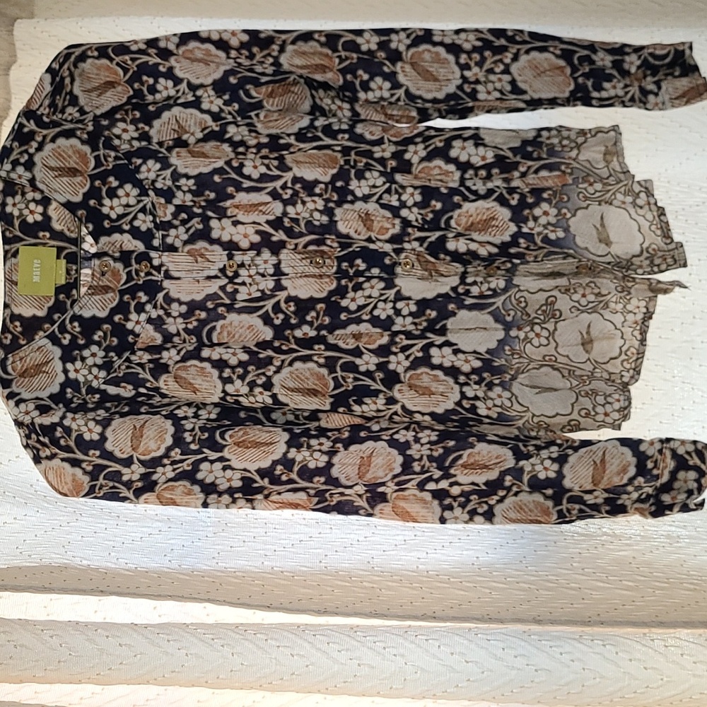 Anthropology Maeve long sleeve top